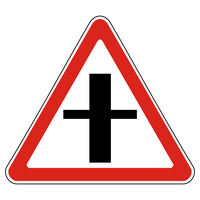 Знак 2.3.1 Пересечение с второстепенной дорогой