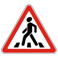 Знак 1.22 Пешеходный переход