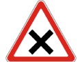 Знак 1.6 Пересечение равнозначных дорог