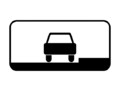 Знак 8.6.1 Способ постановки транспортного средства на стоянку