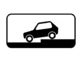 Знак 8.6.6 Способ постановки транспортного средства на стоянку