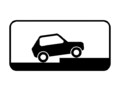 Знак 8.6.7 Способ постановки транспортного средства на стоянку
